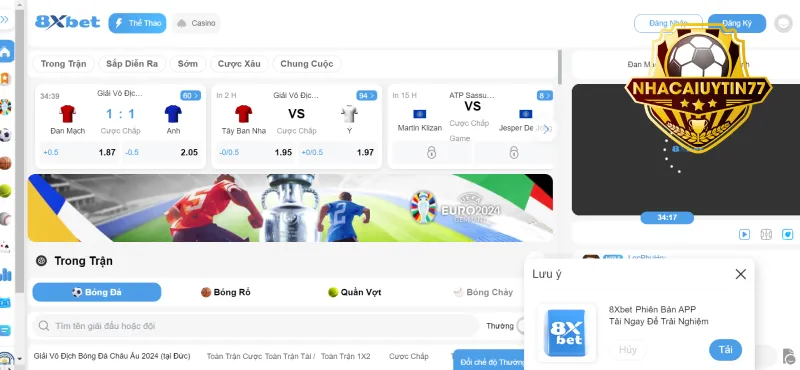 8XBET có đáng để trải nghiệm