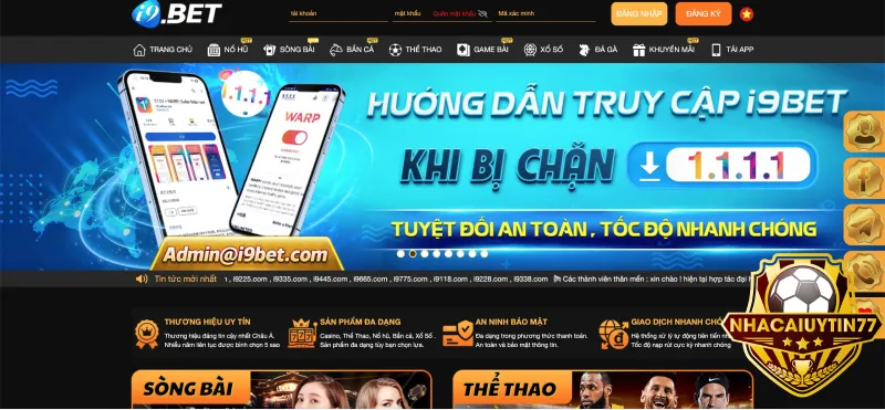 i9BET cung cấp nhiều sảnh game